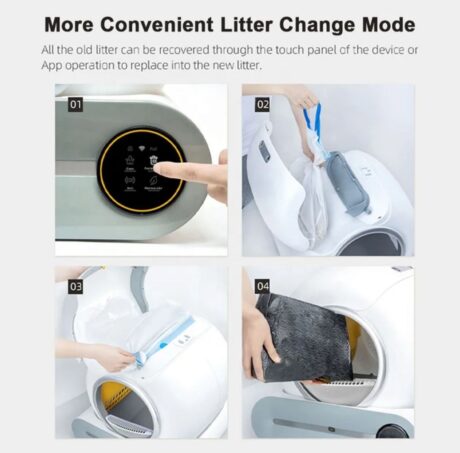 More Convenient Litter Change Mode