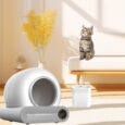 Automatic Litter Box For Cats Edition + Gift Automatic Fountain Water